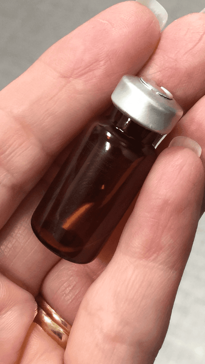 Vial of medication