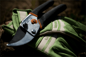 Tools on top of gloves