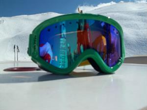 Snowboarding goggles